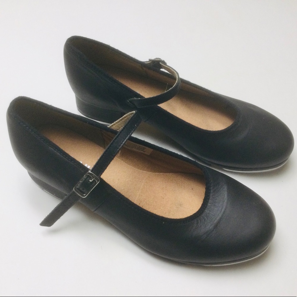 BLOCH - WOMENS - SIZE 6 - BLACK - MARY JANE - TAP DANCE SHOES